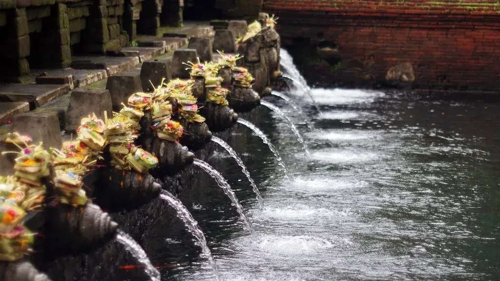 Pura Tirta Empul Sumber Flickr Com, Bali